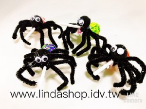 萬聖節/Halloween/ 加倍佳{蜘蛛棒棒糖} 現貨